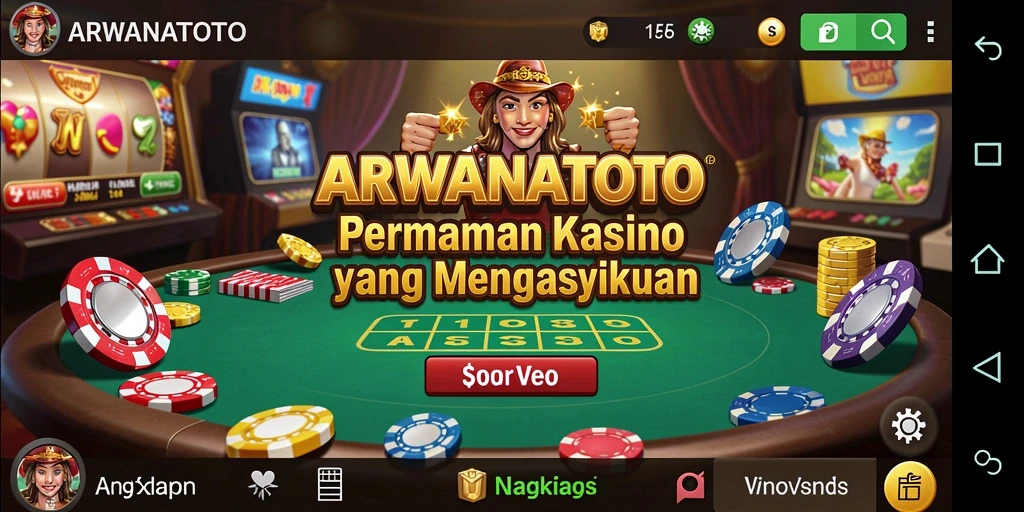 Tampilan gameplay ARWANATOTO yang menarik dan penuh aksi Kasino.