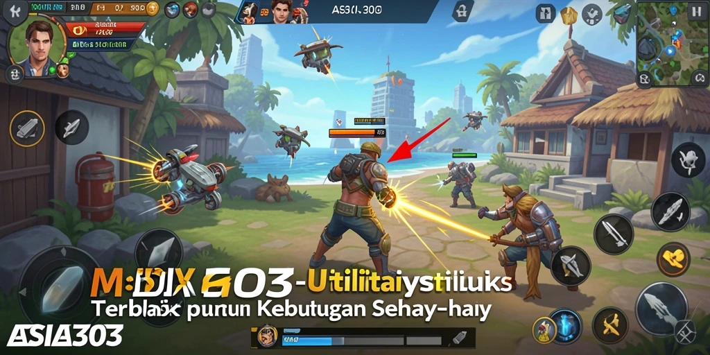 Tampilan antarmuka ASIA303 yang intuitif dan fungsional.