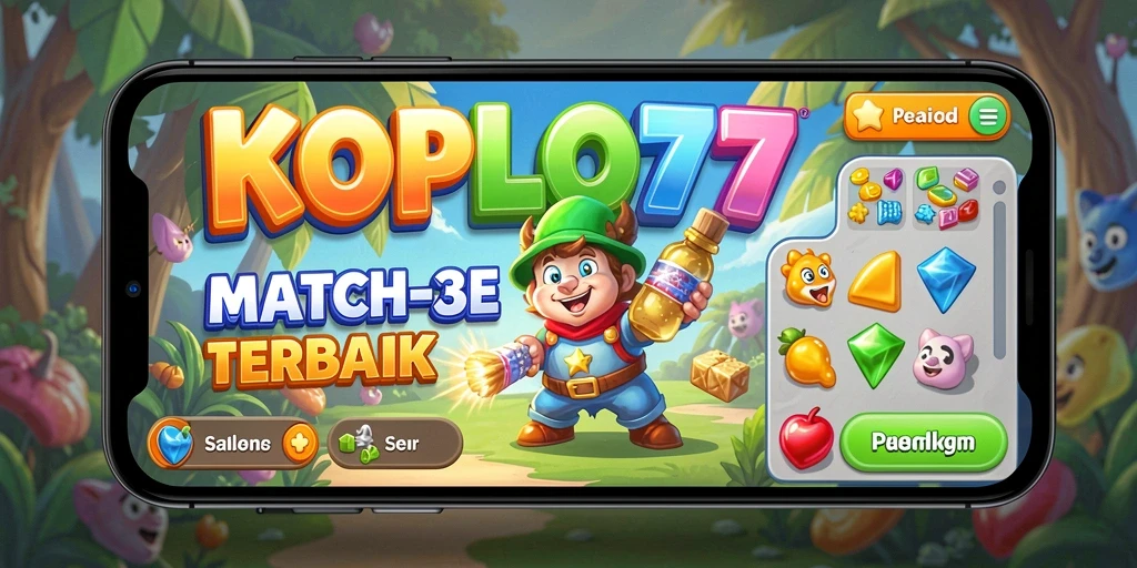 Tampilan gameplay KOPLO77 yang seru dan penuh warna.