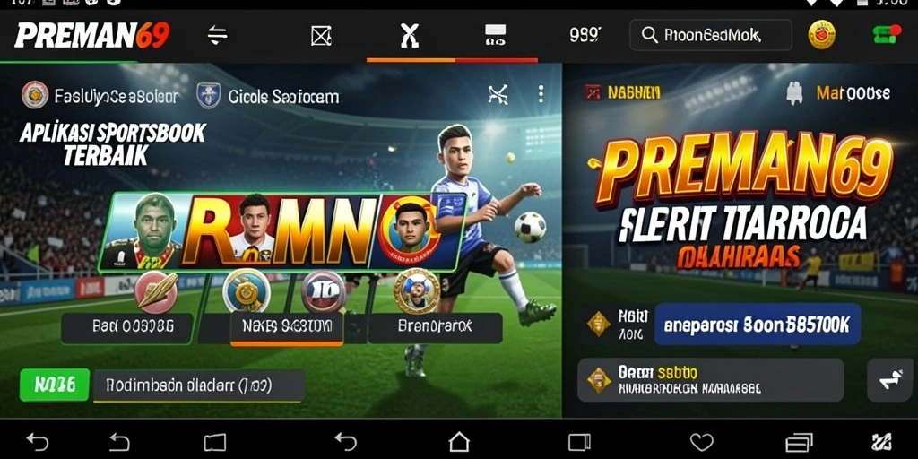 Gameplay seru dari aplikasi sportsbook PREMAN69 yang memukau.