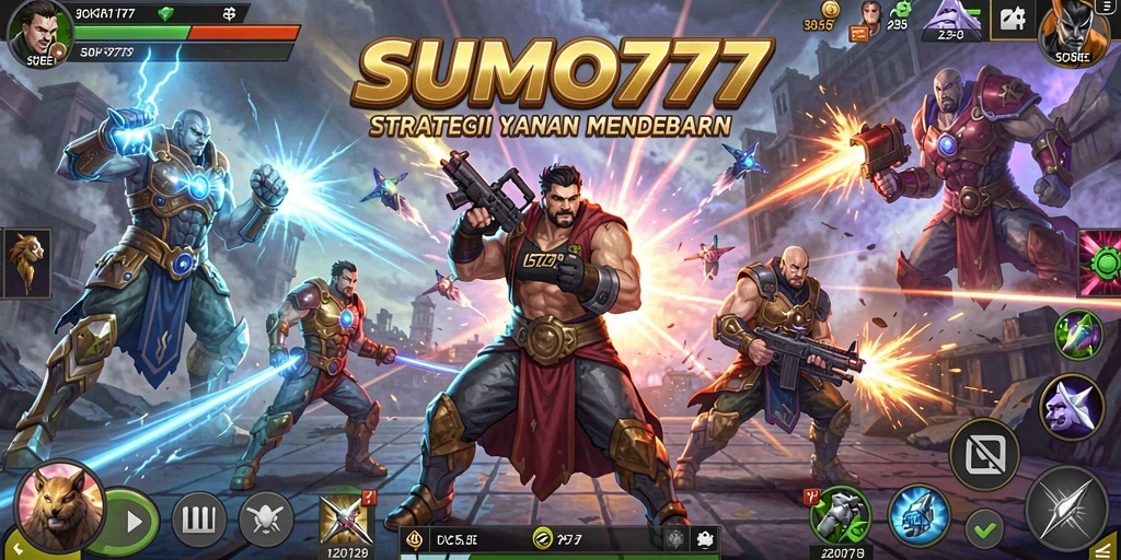 Tampilan menarik dari gameplay <strong>SUMO777</strong> yang penuh strategi.