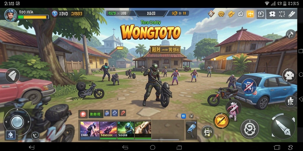 Tampilan antarmuka aplikasi WONGTOTO dengan fitur-fitur canggih.